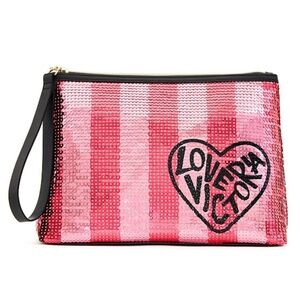 NWT Victoria Secret sequins bag